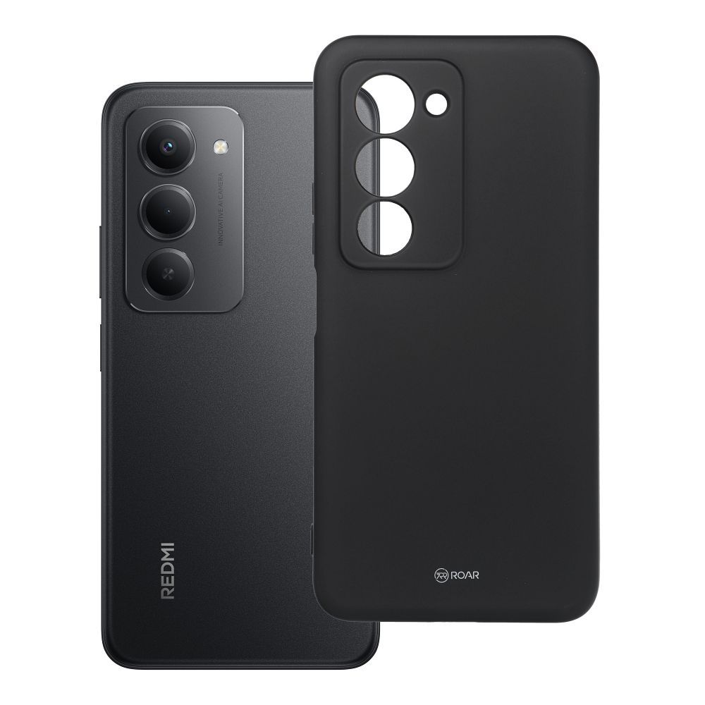 ROAR viedtālruņa apvalks COLORFUL JELLY XIAOMI Redmi 15 4G / 5G (171,1mm) melns