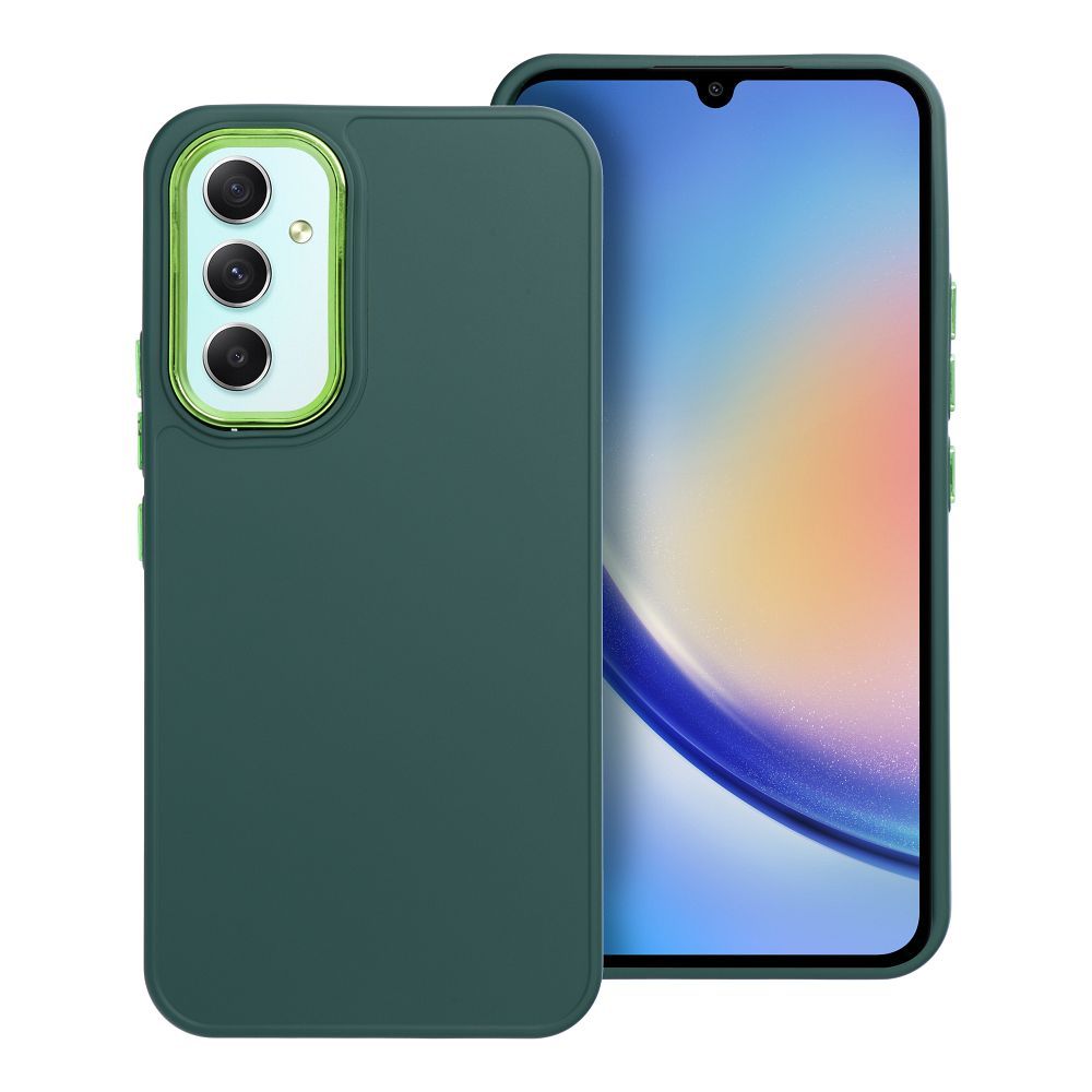 Viedtālruņa apvalks FRAME SAMSUNG A54 5G - zaļš