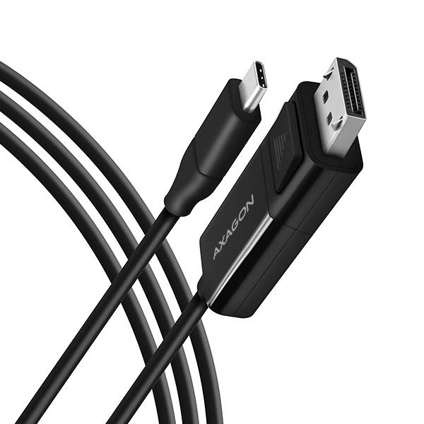 Axagon USB-C uz DP kabelis 1.8m RVC-DPC
