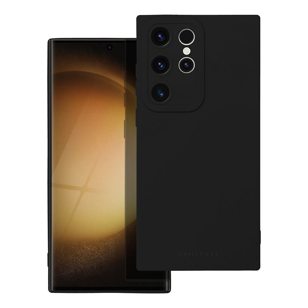 ROAR viedtālruņa apvalks LUNA SAMSUNG S23 Ultra melns