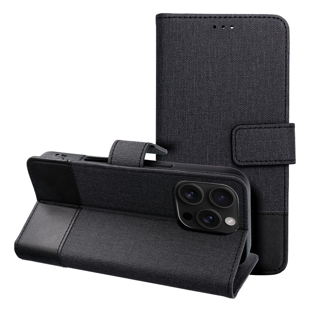 GOMMA grāmata IPHONE 16 Pro Max melna