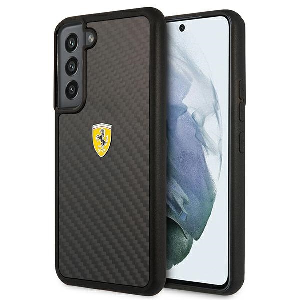 Ferrari FEHCS22MFCAK S22+ S906 melns/melns cietais apvalks On Track Real Carbon