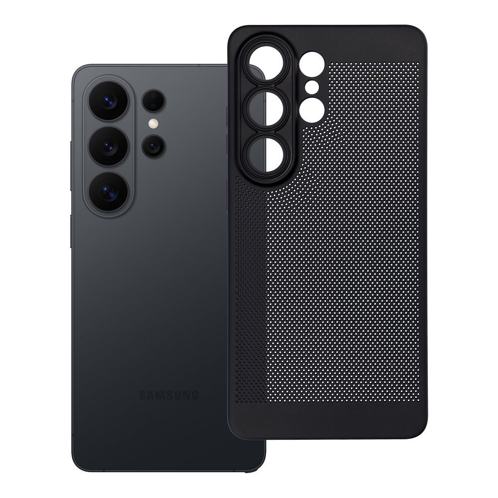 BREEZY viedtālruņa apvalks SAMSUNG S26 Ultra melns