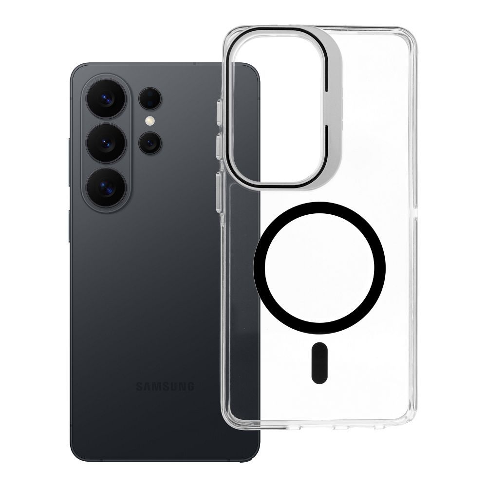 LENS MAG COVER Futrālis saderīgs ar MagSafe priekš SAMSUNG S26 Ultra black