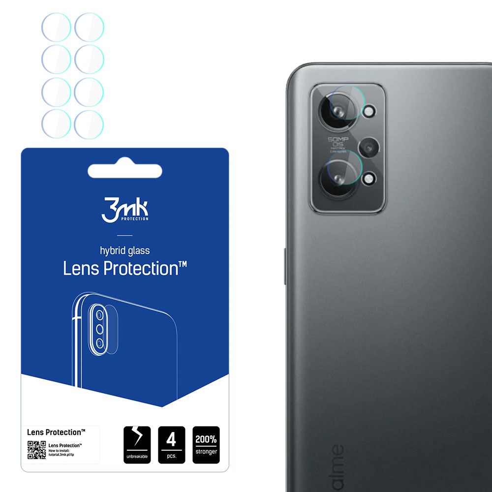 3mk Lens Protection hibrīda kameras objektīva stikls Realme GT 2 5G