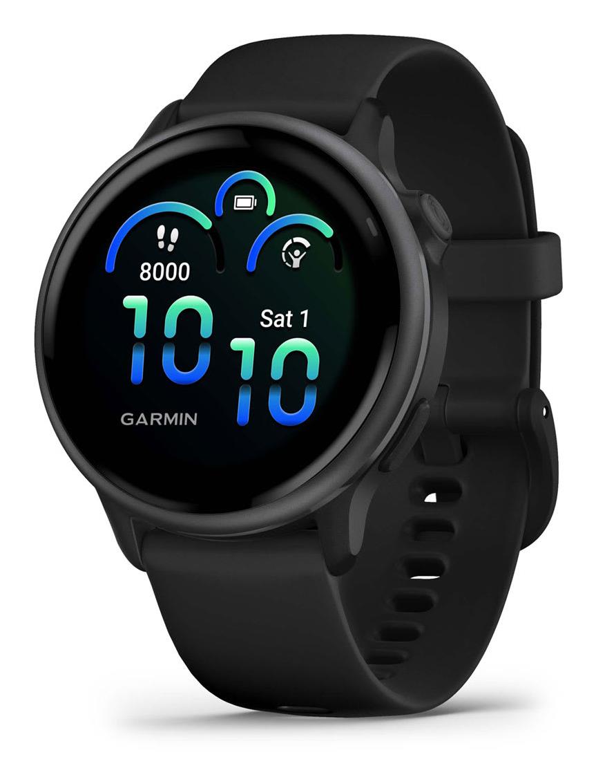 Viedpulkstenis Garmin Vivoactive 6 melns 010-02985-00