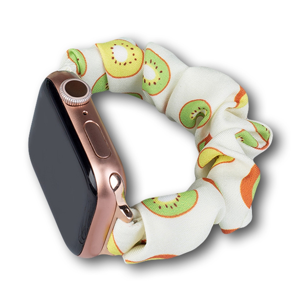 Auduma siksniņa Apple Watch 38 / 40 / 41 mm siksna aproce gumijas siksniņa - kivi