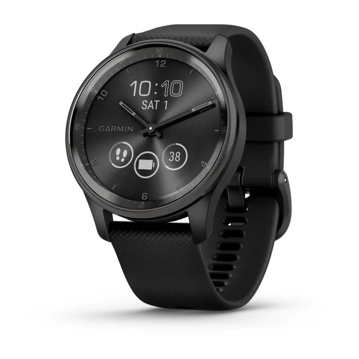 Garmin Vivomove Trend melns viedpulkstenis