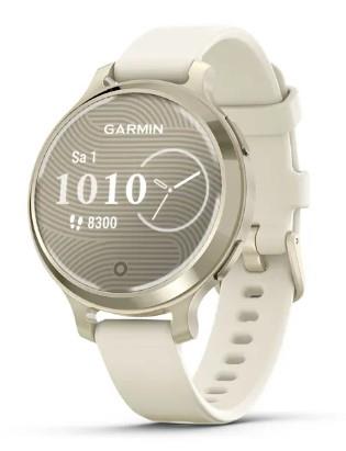 Viedpulkstenis Garmin Lily 2 Active Zeltains/Bone 010-02891-00