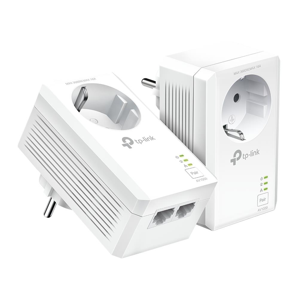 TP-LINK powerline adapteris 1000Mbps TL-PA7027P komplekts