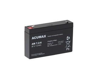 Acumax EMU akumulators 6V 7.2Ah AM7.2-6