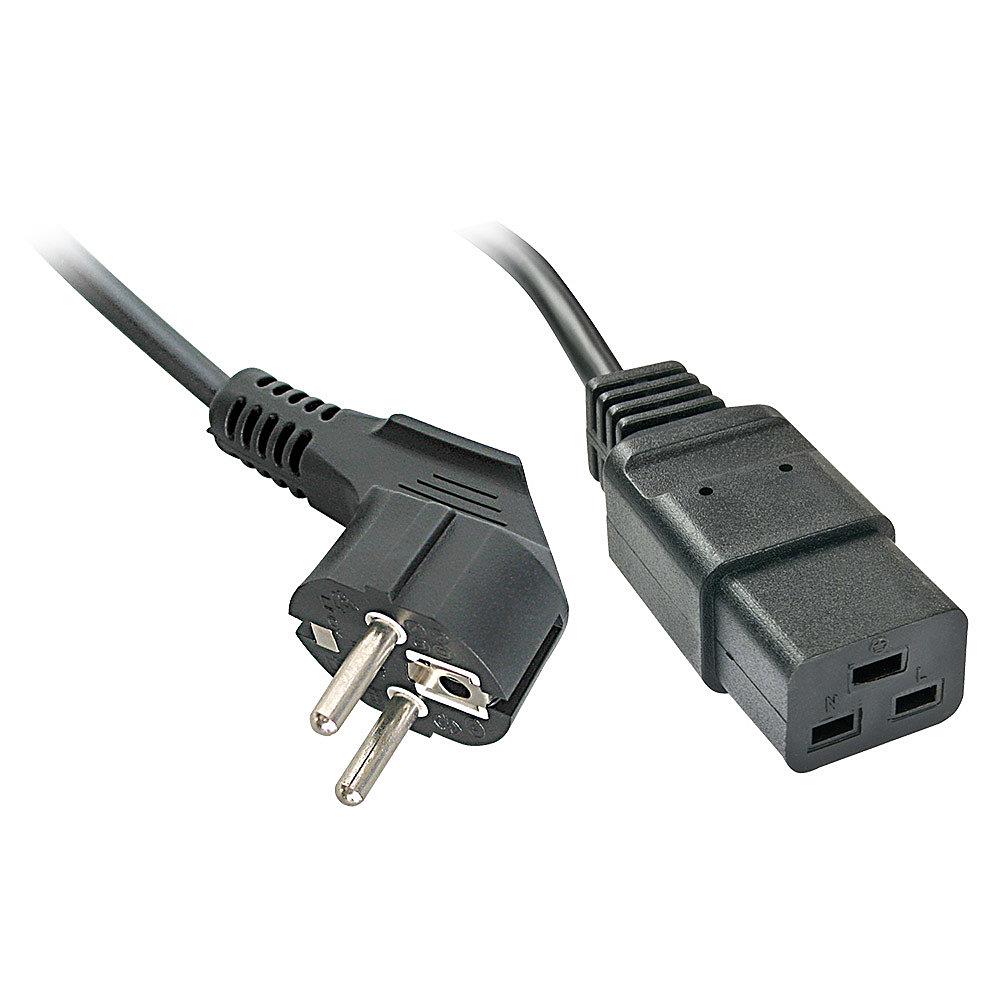 BAROŠANAS KABELIS SCHUKO AR IEC C19/2M 30344 LINDY