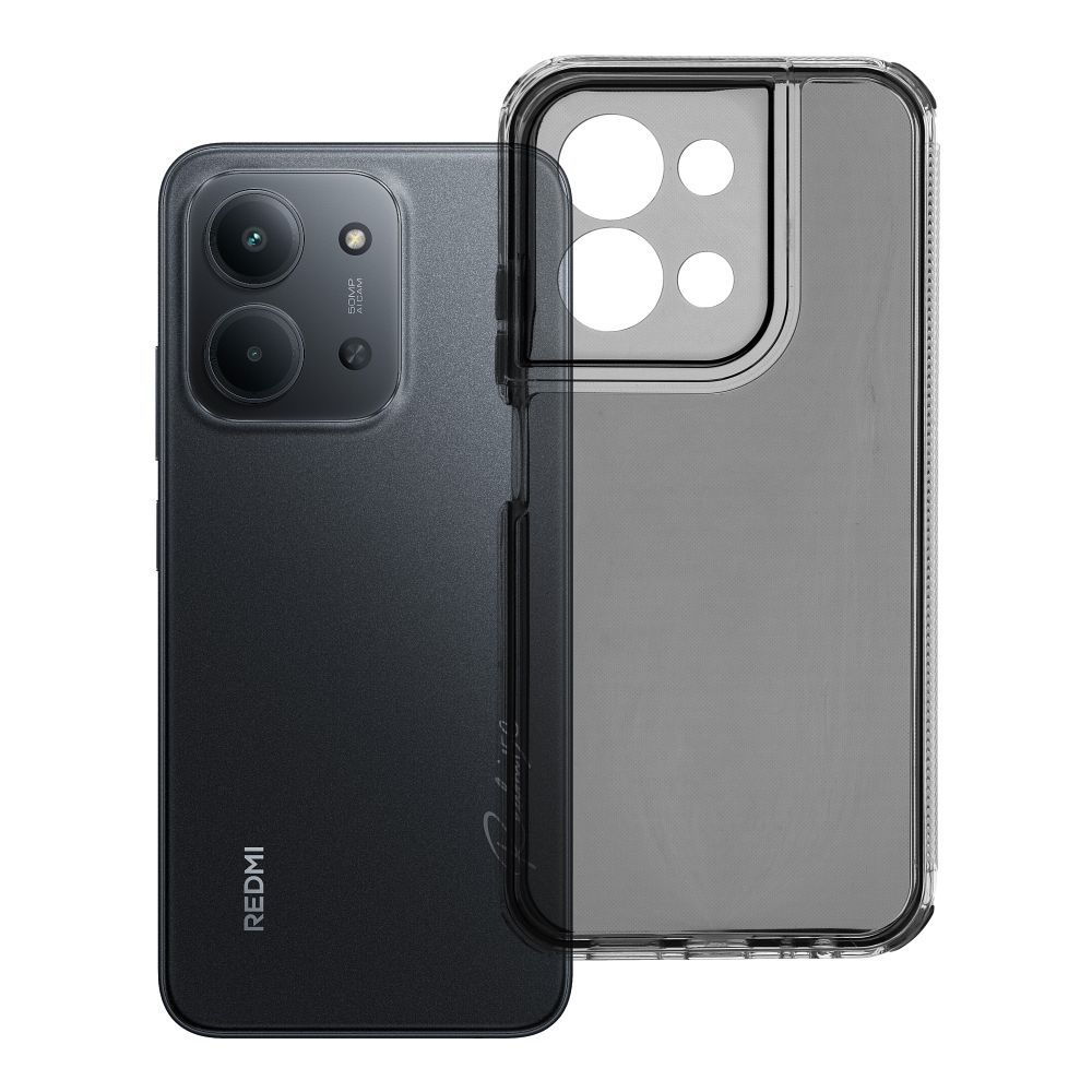 MATRIX CLEAR viedtālruņa apvalks Xiaomi Redmi 15C melns