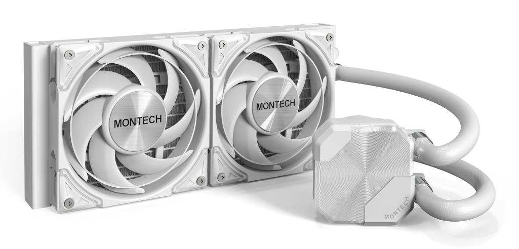 Procesora dzesētājs multi-socket balts Montech Hyperflow Silent 240