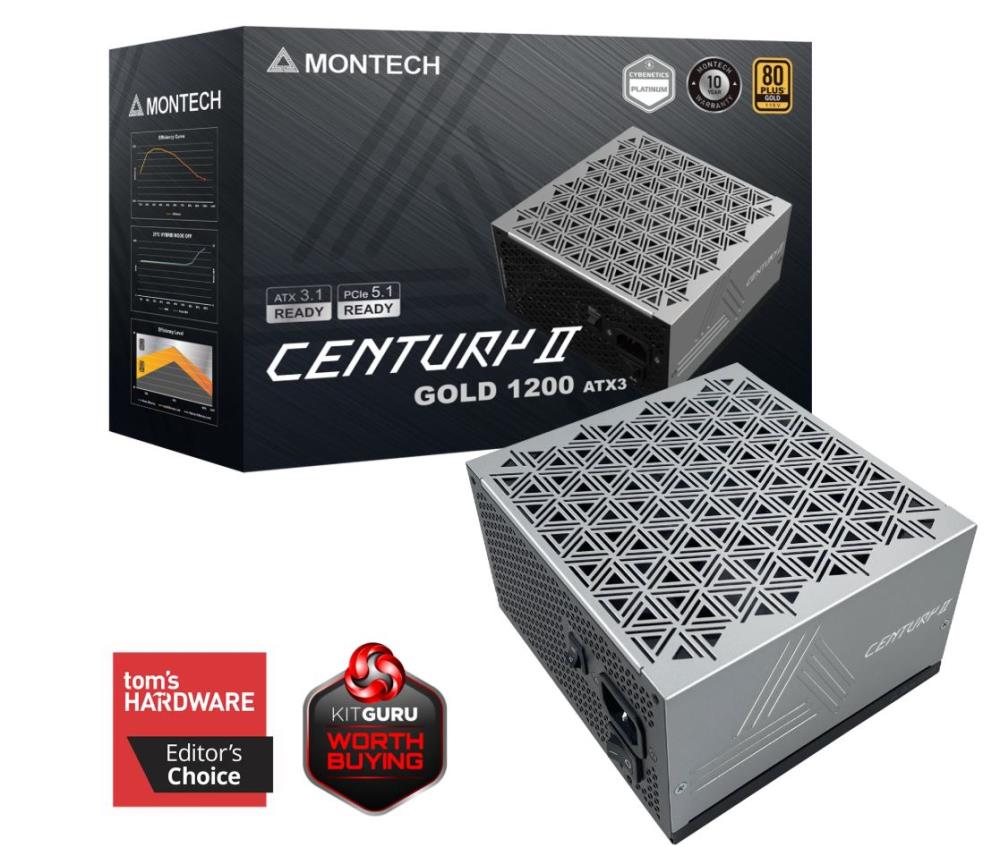 Montech Century II 1200W ATX barošanas bloks