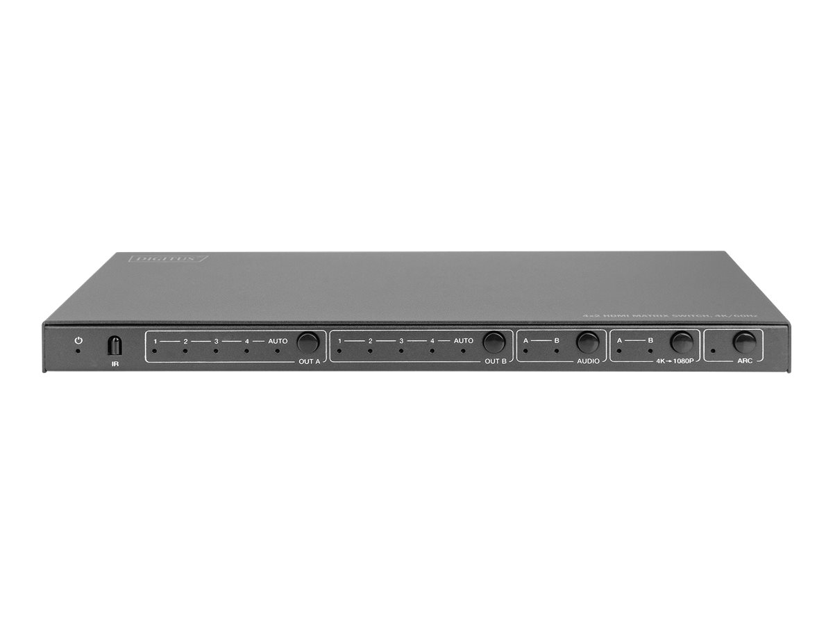 DIGITUS 4x2 HDMI matricas komutators 4K/60Hz