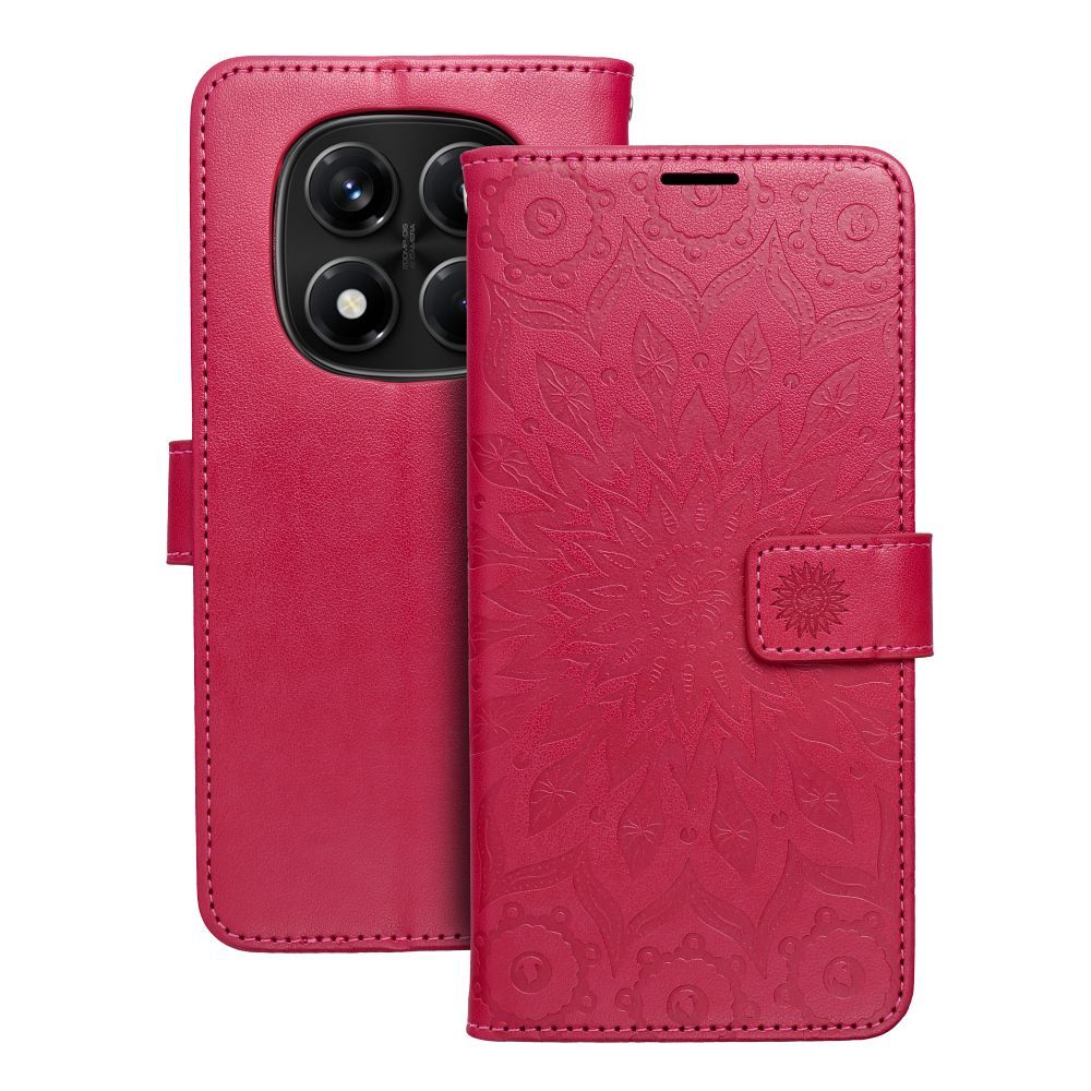 MEZZO Book apvalks viedtālrunim XIAOMI Redmi Note 14 PRO 4G - mandala magenta