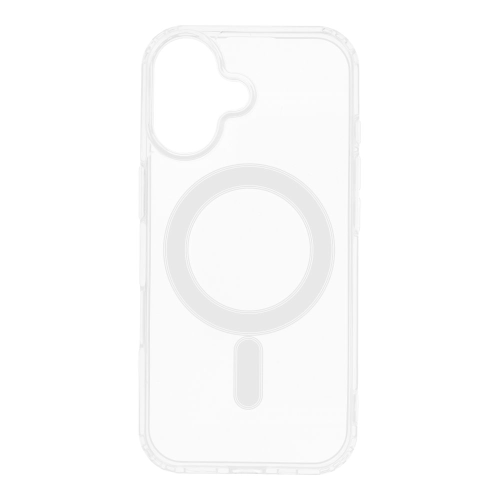 CLEAR MAG COVER magnētiskais viedtālruņa apvalks, saderīgs ar MagSafe, paredzēts IPHONE 17, caurspīdīgs