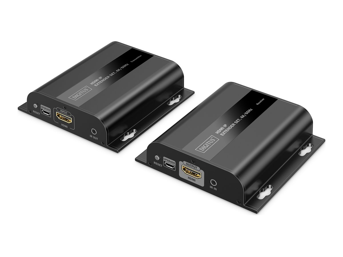 Digitus HDMI IP paplašinātāja komplekts 4K/60Hz 120m