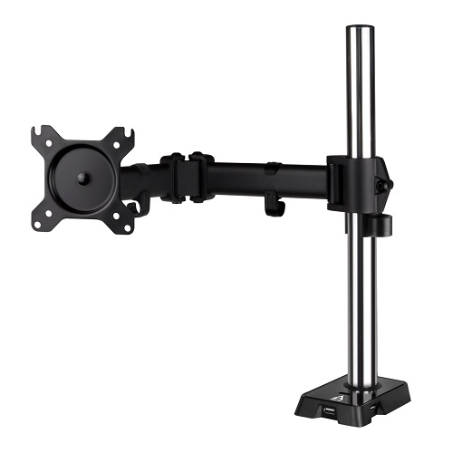 ARCTIC Z1 Monitor Arm 38"/34" ar USB Sadalītājs, Desk Mount
