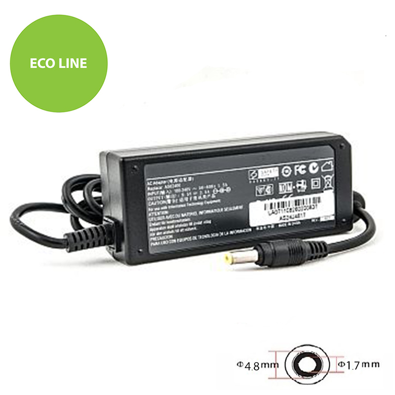 Klēpjdatora barošanas adapteris ASUS 220V, 24W: 9.5V, 2.5A
