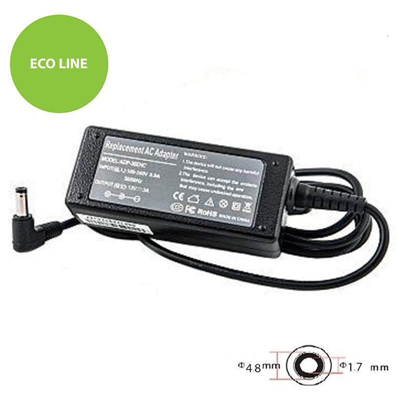 Klēpjdatora barošanas adapteris ASUS 36W: 12V, 3A