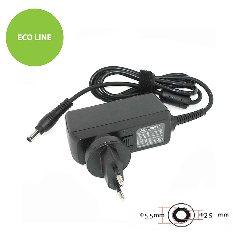 Klēpjdatora barošanas adapteris ASUS 45W: 19V, 2.37A