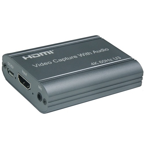 Video Capture ar Loop HDMI, USB3.0, 4K 60Hz