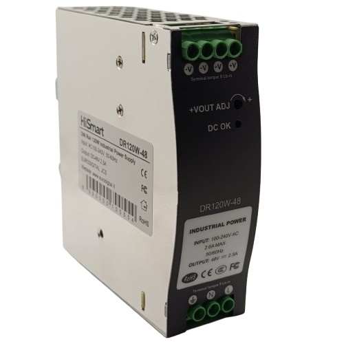 Barošanas bloks 48V, 120W, DIN