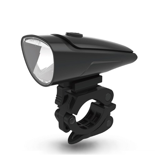 Передний велосипедный фонарь 30лк, LED, 3xAAA, IPX5