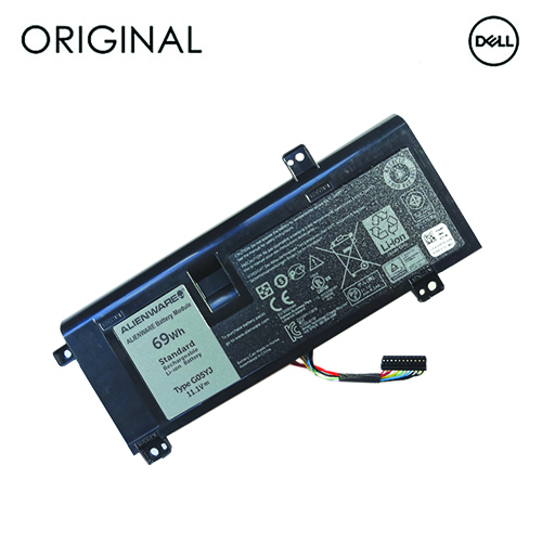 Notebook Baterija DELL 8X70T, 6216mAh, Original