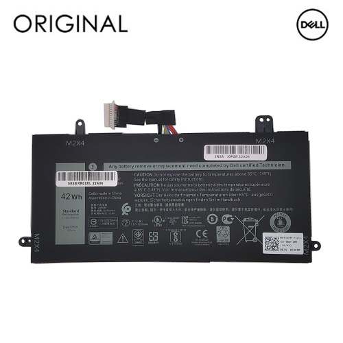 Notebook Baterija DELL J0PGR, 42Wh, 5250mAh, Original