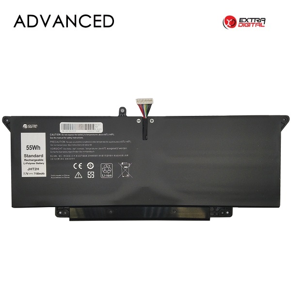 Portatīvā datora baterija DELL JHT2H, 7100mAh, Extra Digital Advanced