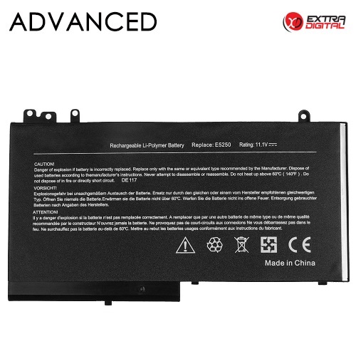 Notebook Baterija DELL RYXXH, 3600mAh, Extra Digital Advanced