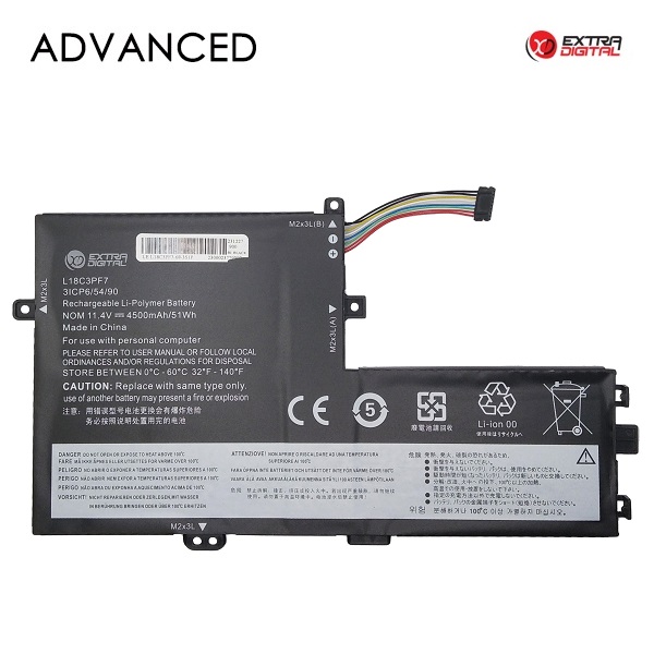 Notebook Baterija LENOVO L18C3PF7, 4500mAh, Extra Digital Advanced