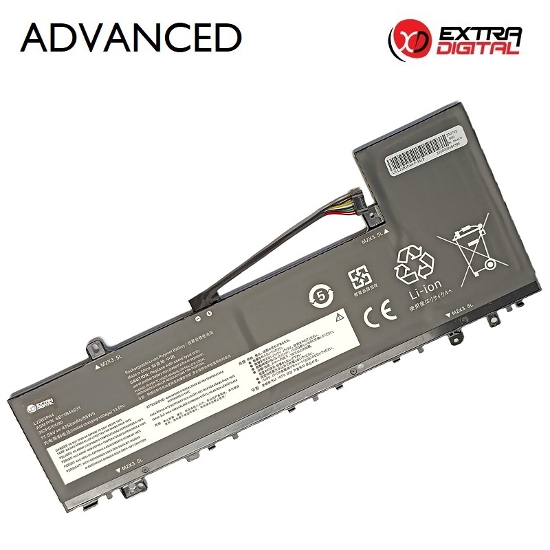 Notebook Baterija LENOVO L22B3PA4, 4750mAh, Extra Digital Advanced