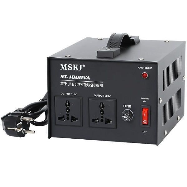 Sprieguma transformators 110VAC-220VAC / 220VAC-110VAC, 1000VA