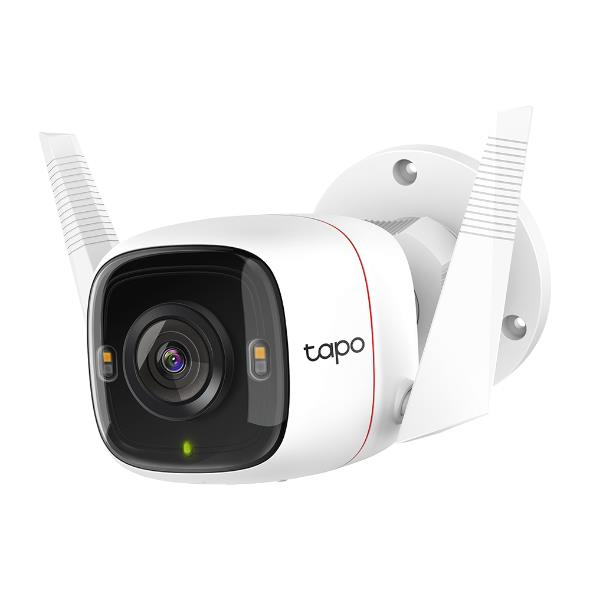 IP kamera TP-Link Tapo C320WS, 4MP, Wi-Fi, āra, nakts redzamība 30 m, balta