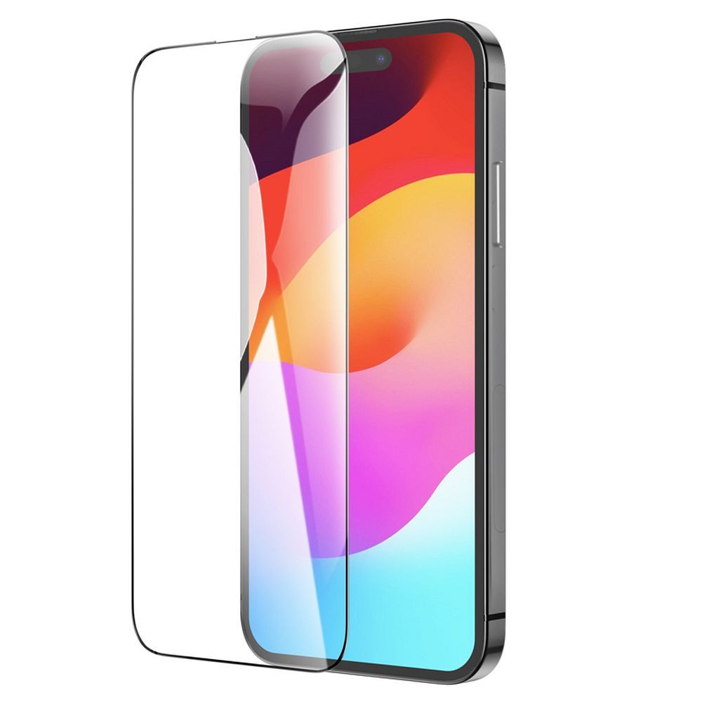 Закалённое стекло для iPhone 15 PRO Hoco HD Anti-static 25 шт G10