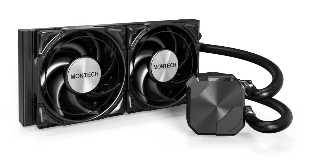 Procesora dzesētājs multi-socket melns Montech Hyperflow Silent 240
