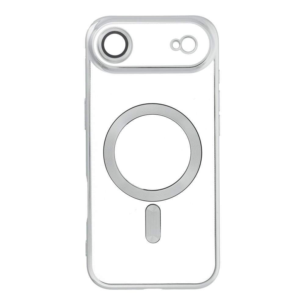 ELECTRO MAG COVER viedtālruņa apvalks ar MagSafe saderīgs IPHONE 17 Air sudrabains