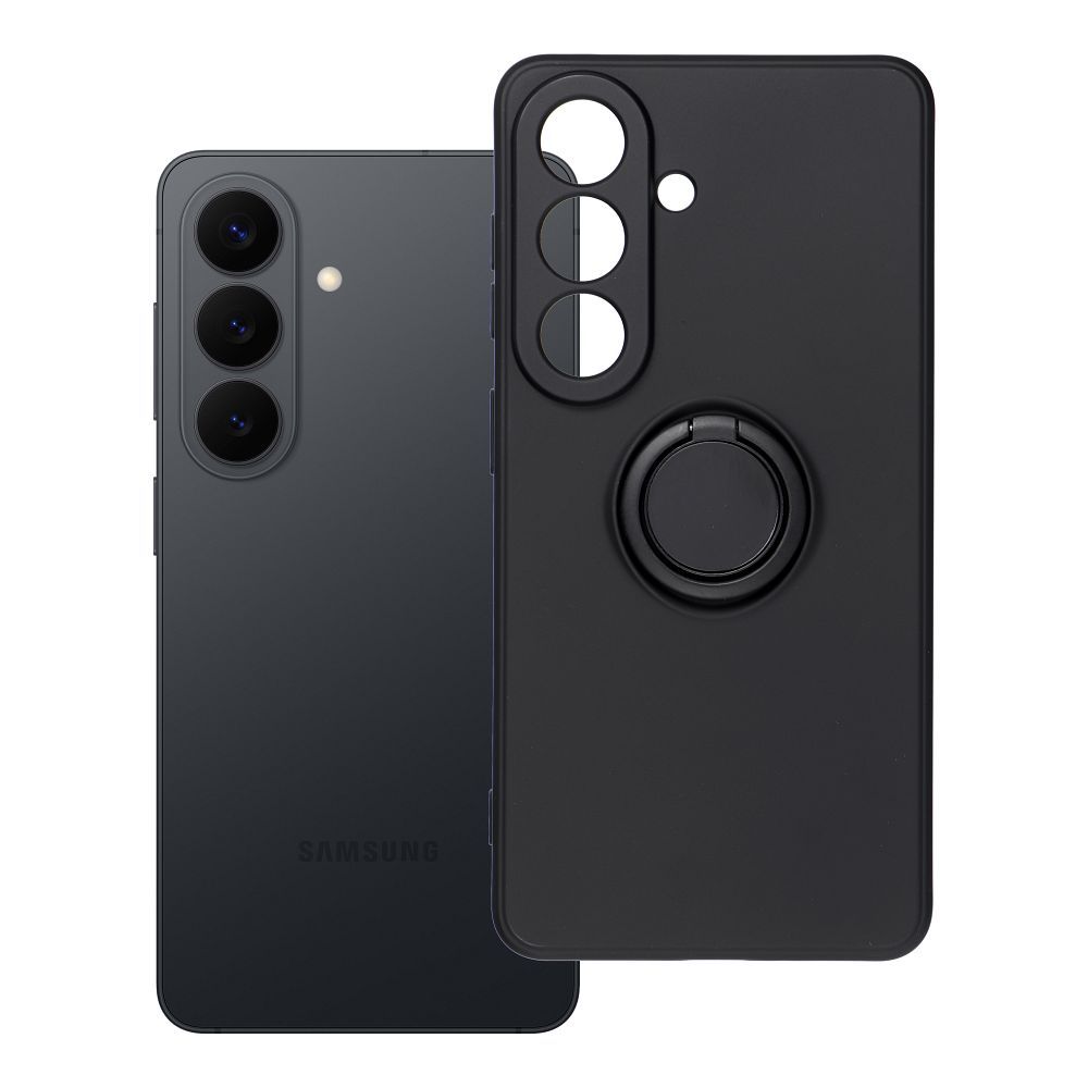 SILIKONA KRINGA korpuss priekš SAMSUNG S26 melns
