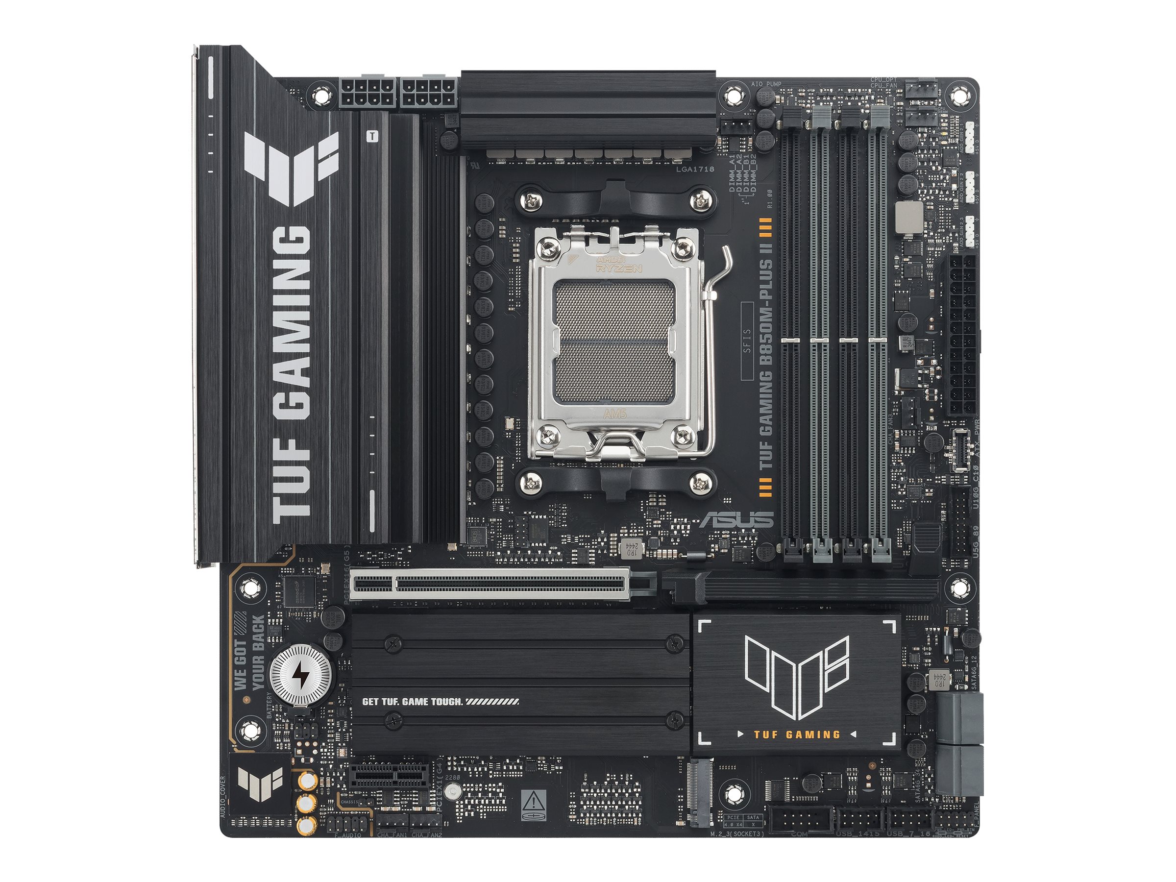 ASUS AMD TUF GAMING B850M-PLUS II mātes plate