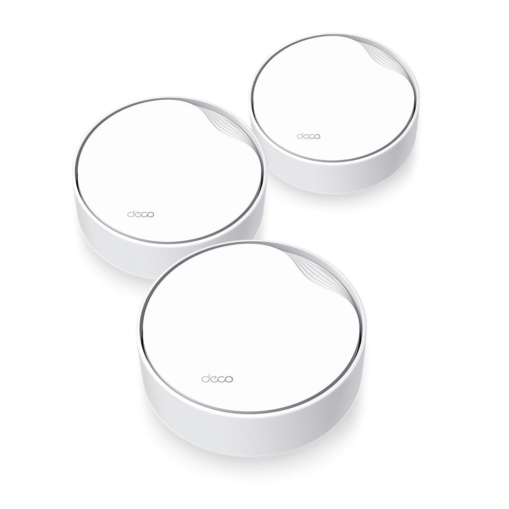 TP-Link Deco X50-PoE Mesh Wi-Fi 6 maršrutētājs 3000 Mbps 3 gab.