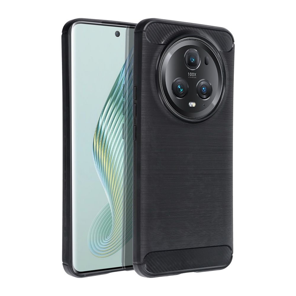 CARBON viedtālruņa apvalks HONOR Magic 5 melns