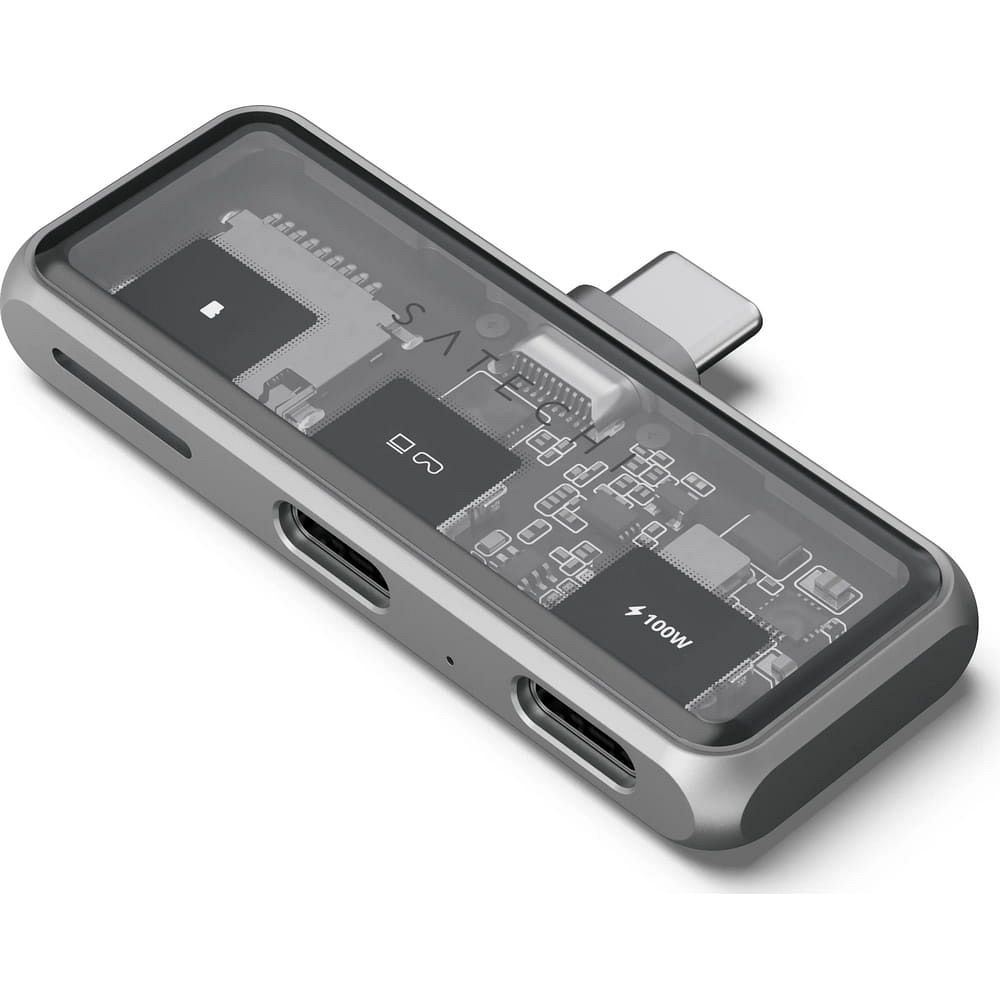 Adapter HUB 3in1 USB C Satechi Mobile XR ST-HXRSDM space pelēks