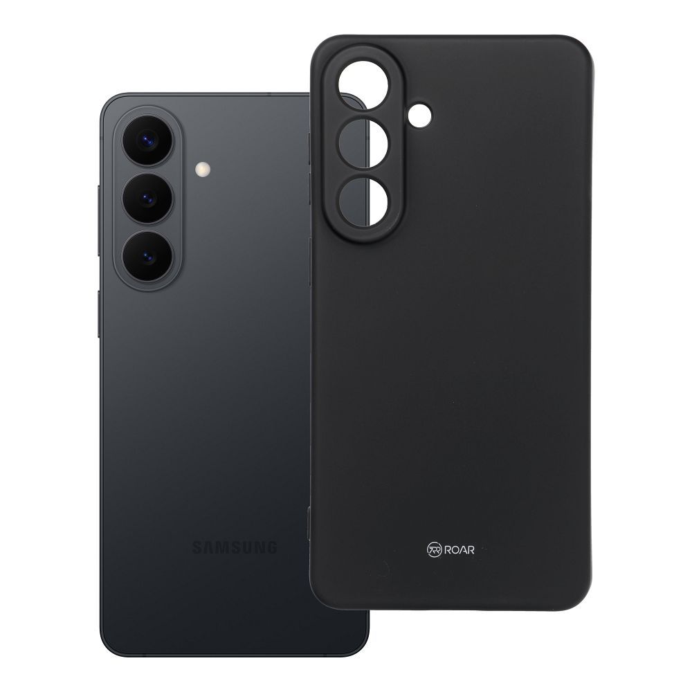 ROAR viedtālruņa apvalks COLORFUL JELLY Samsung S26 Edge melna