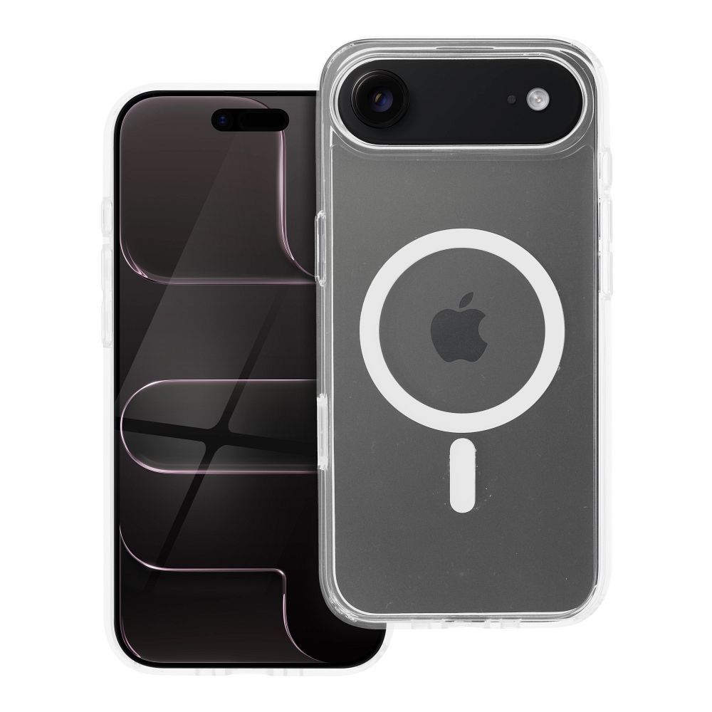 Case for iPhone 17 AIR Clear Mag Cover Elite (STR / NON-YELLOWING / CAMERA CONTROL BUTTON) compatible with MagSafe transparent