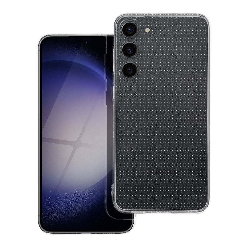 Caurspīdīgs viedtālruņa apvalks 2 mm SAMSUNG S23 Plus (kameras aizsardzība) caurspīdīgs