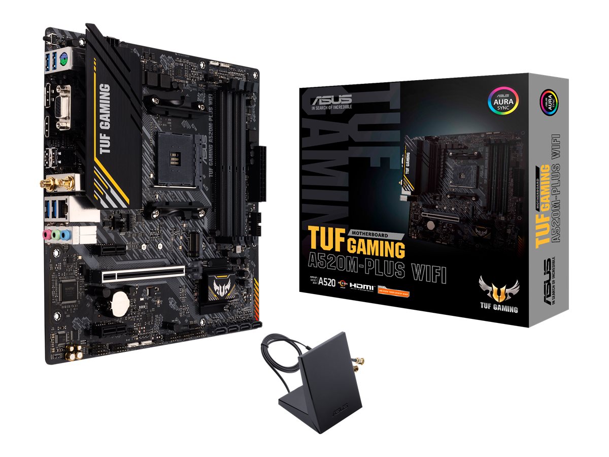 ASUS TUF Spēļu A520M-PLUS WIFI AMD A520